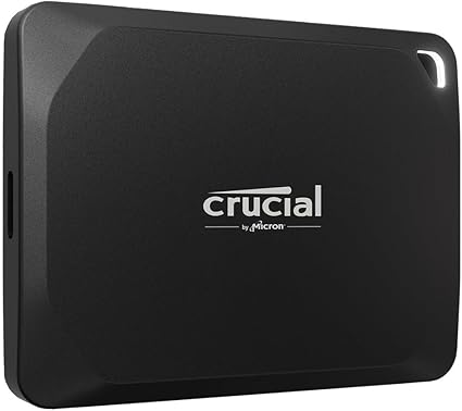 Crucial X10 Pro 4TB Portable SSD, Up to 2100MB/s Read