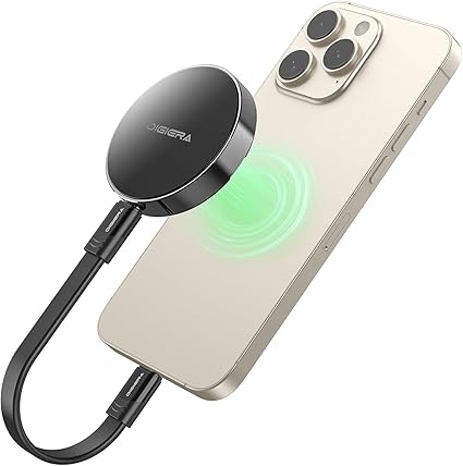 1TB Magnetic Portable SSD, External Solid State Drives with USB-C 3.2