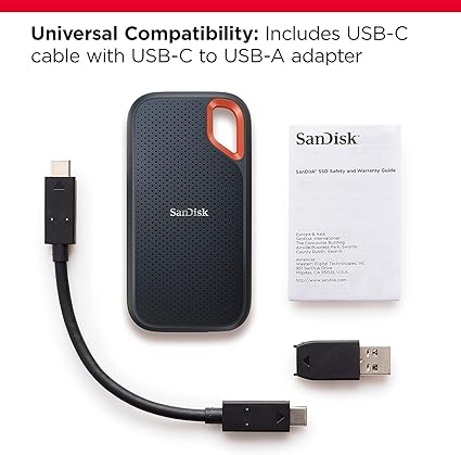 SanDisk 2TB Extreme Portable SSD